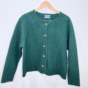 Pendleton Wool Long Sleeve Button Up Cardigan